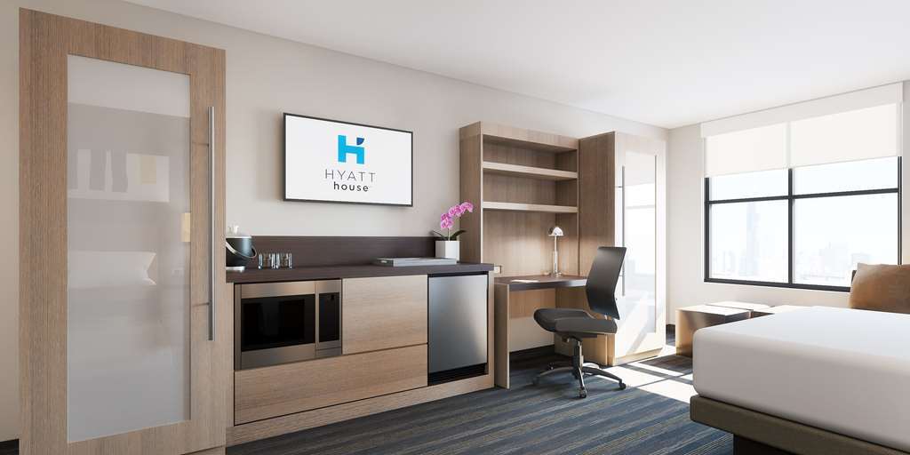 Hyatt House Chicago West Loop-Fulton Market Bilik gambar